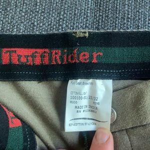 Brown full seat tuff rider breeches 32L
